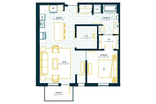 Floor plan Twilight
