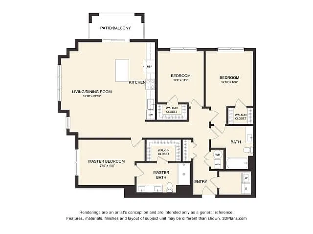 Floor plan D4B
