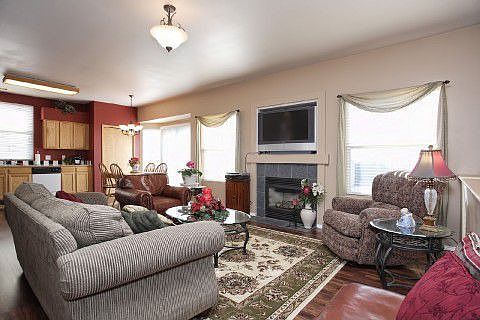 Home has an open & spacious floor plan