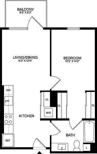 Floor plan A01
