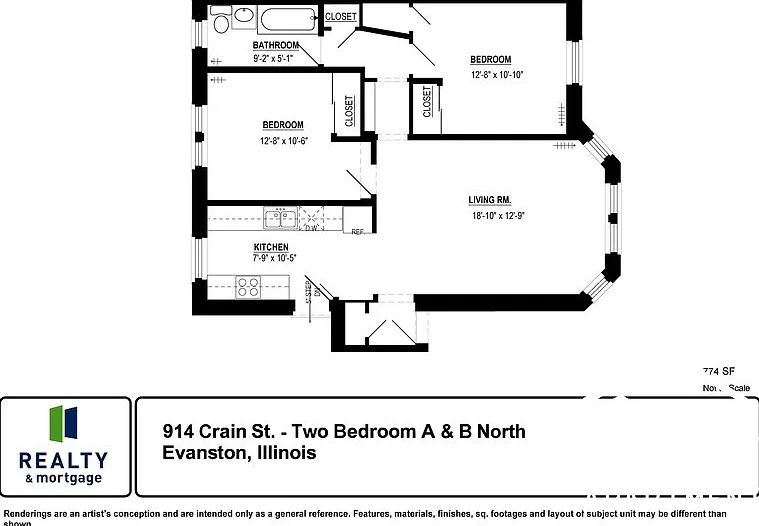 914 Crain St #B-3N — Photo 6