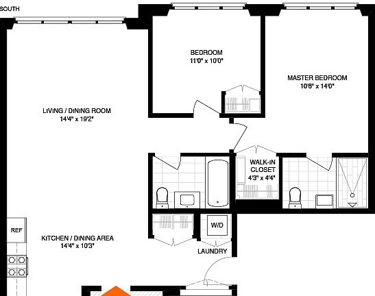 2nd image of 51 Woodhull St APT 4A