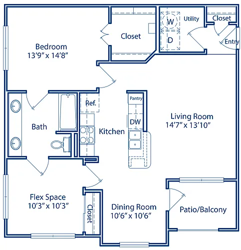 Floor plan D