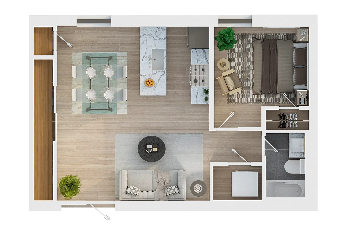Floor plan 2H