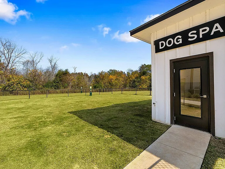 Pamper your furry friends at our top-of-the-line dog spa with a spacious outdoor area.