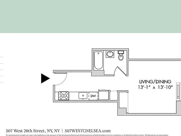 2nd image of 507 W 28th St APT 814