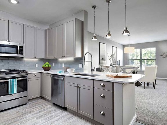 Kitchen and Living Room