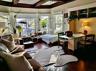 Family Room with furniture