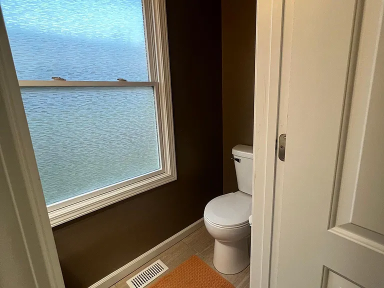 Downstairs half-bath.