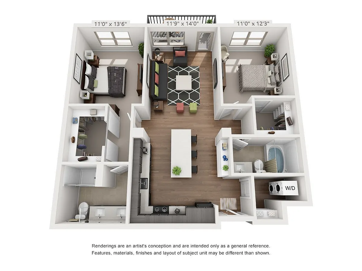 Floor plan B3