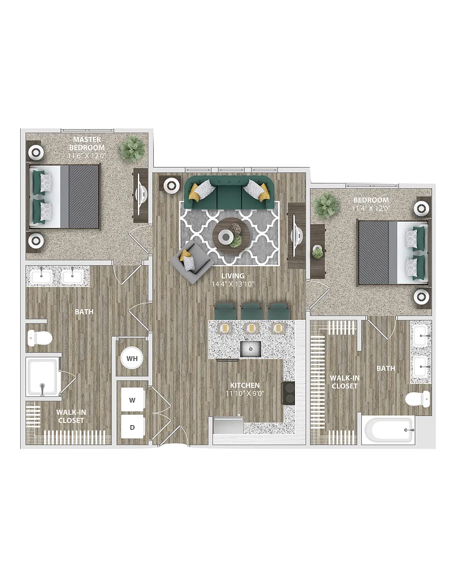 Floor plan The Sapphire
