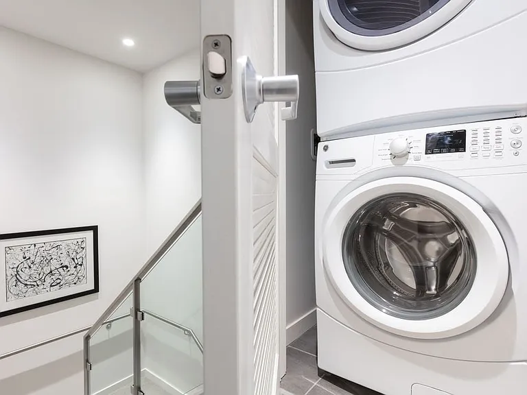 In-unit washer and dryer