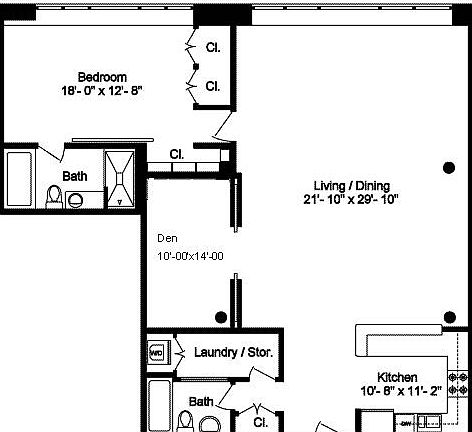 2nd image of 129 W 20th St APT 5A