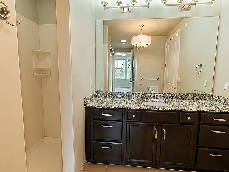 Bathroom with Granite Countertop
