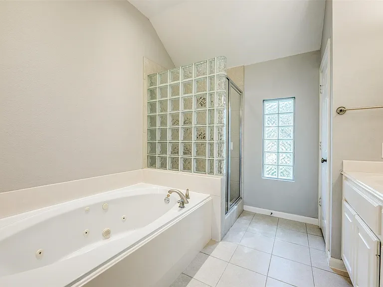 Primary suite bathroom