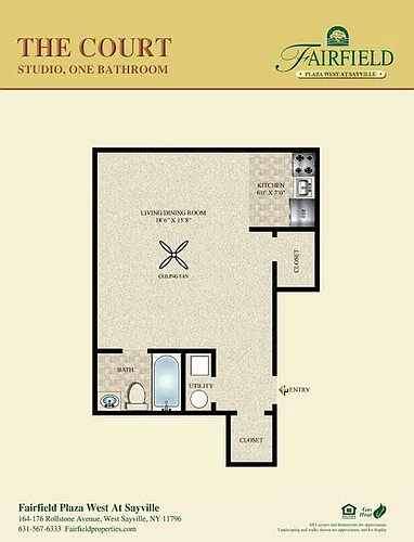 Floor plan The Court