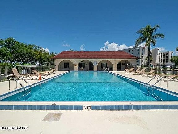 Main pool heated with clubhouse and sauna
