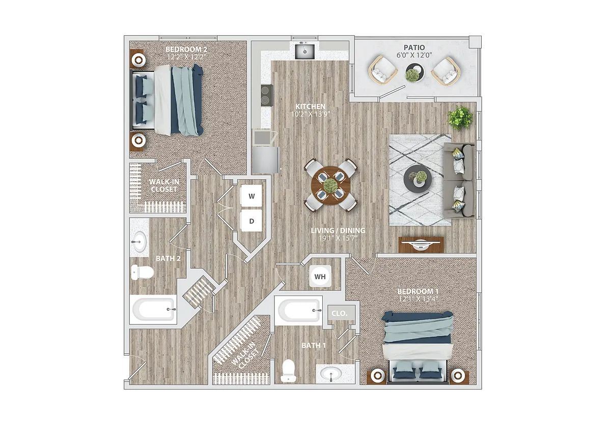 Floor plan B3
