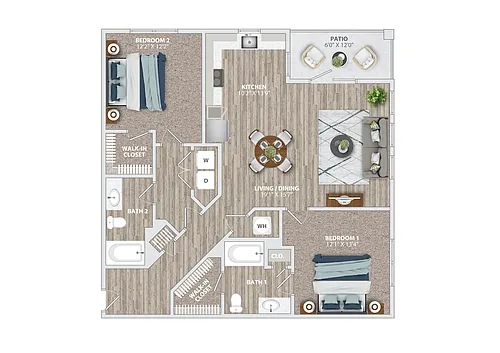 Floor plan B3