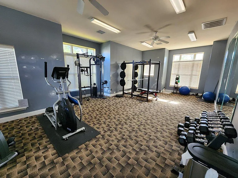 Community fitness center view #2