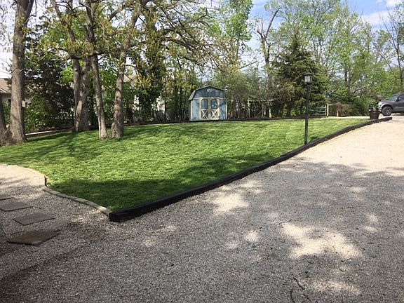 Shed view from main driveway