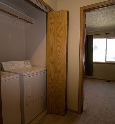 Side by Side Washer and Dryer Included