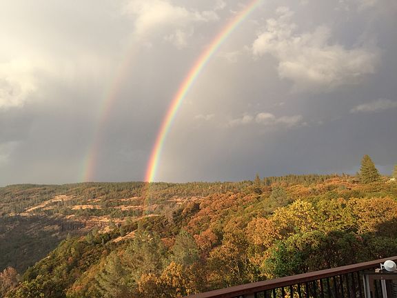 Rainbows Over Town of Cohass