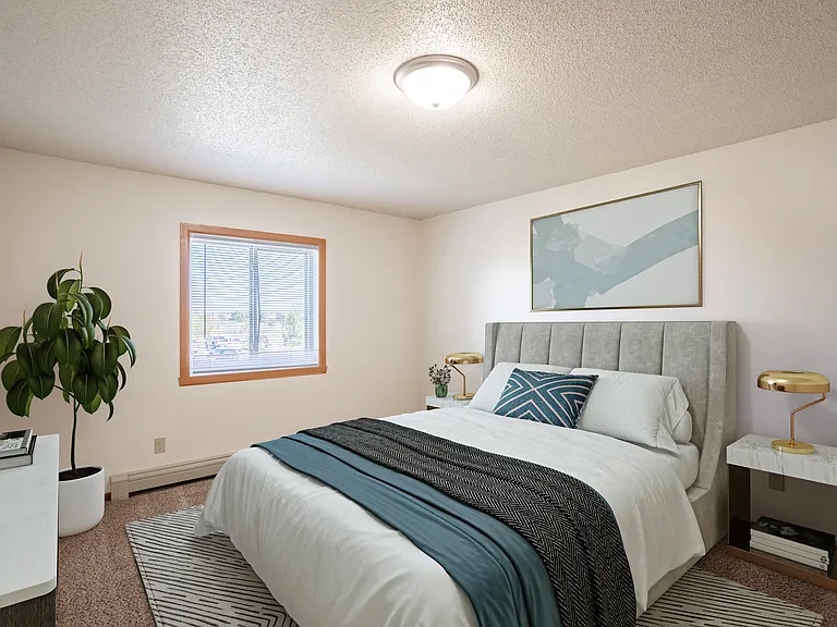 Fargo, ND Carlton Place Apartments | 21C | Bedroom
