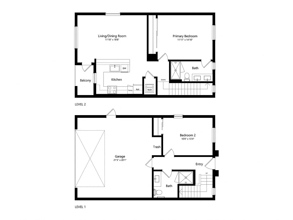 Floor plan 2ACCR