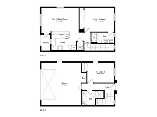 Floor plan 2ACCR