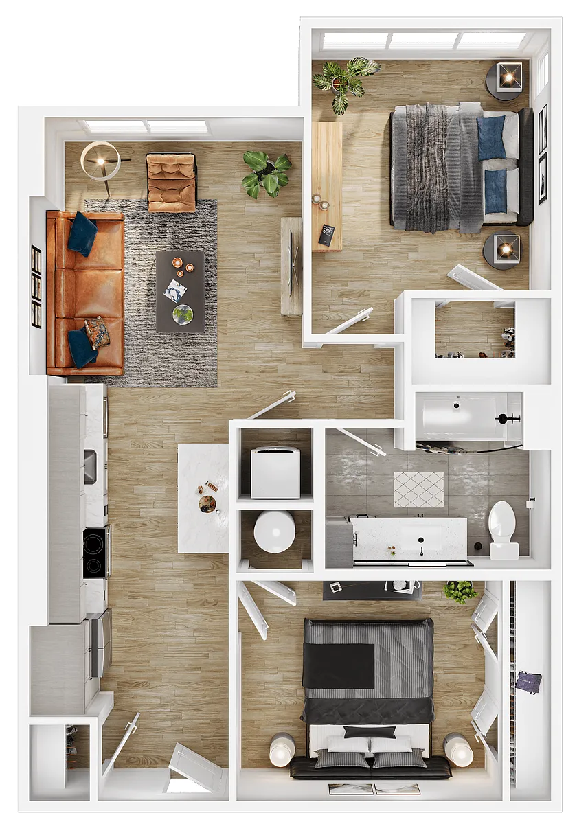 Floor plan B4