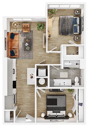 Floor plan B4