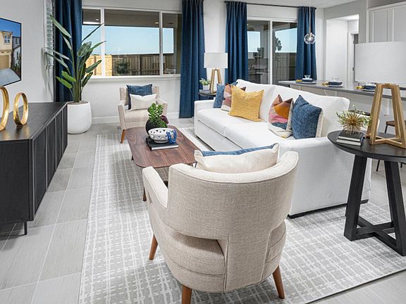 Great Room overlooking California Room (Patio)