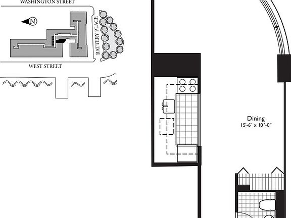 2nd image of 1 West St APT 2401