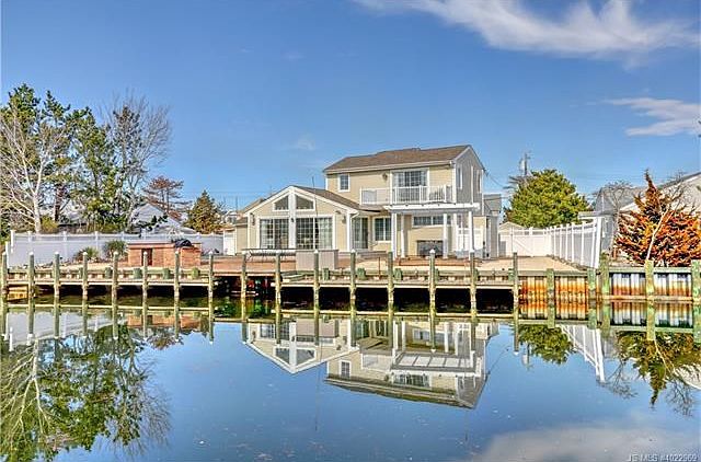View of Back of Home from across the Lagoon