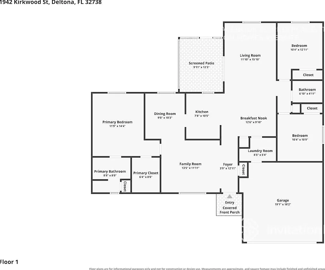 1942 Kirkwood St Deltona, FL 32738 — Photo 2