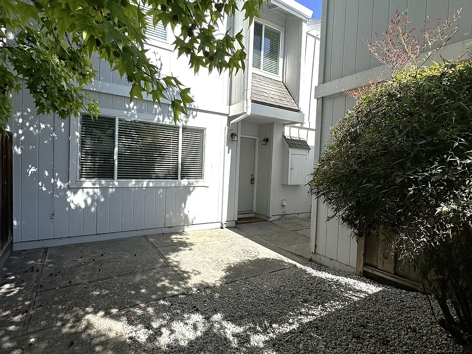 Front patio and front door