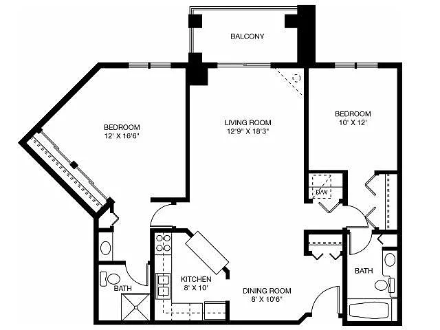 Floor plan 2E