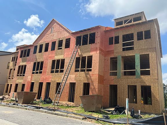 Front Elevation Construction Progress.