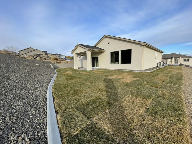 Back yard with ample space
