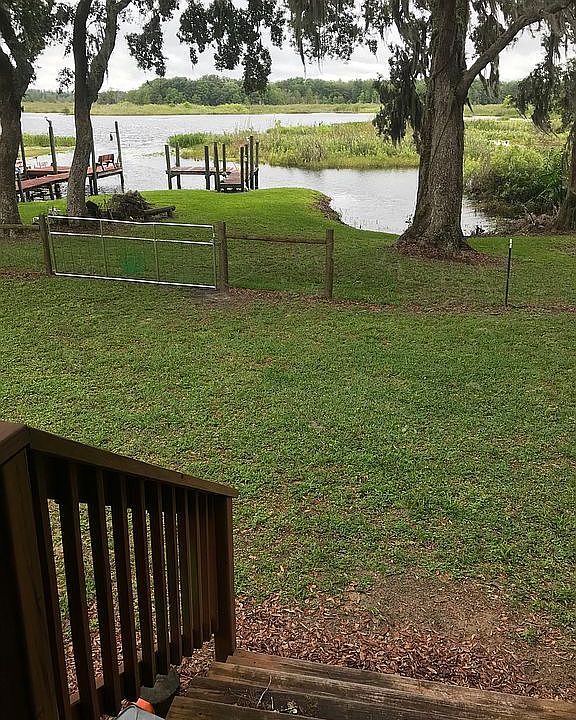 Waterfront view with dock
