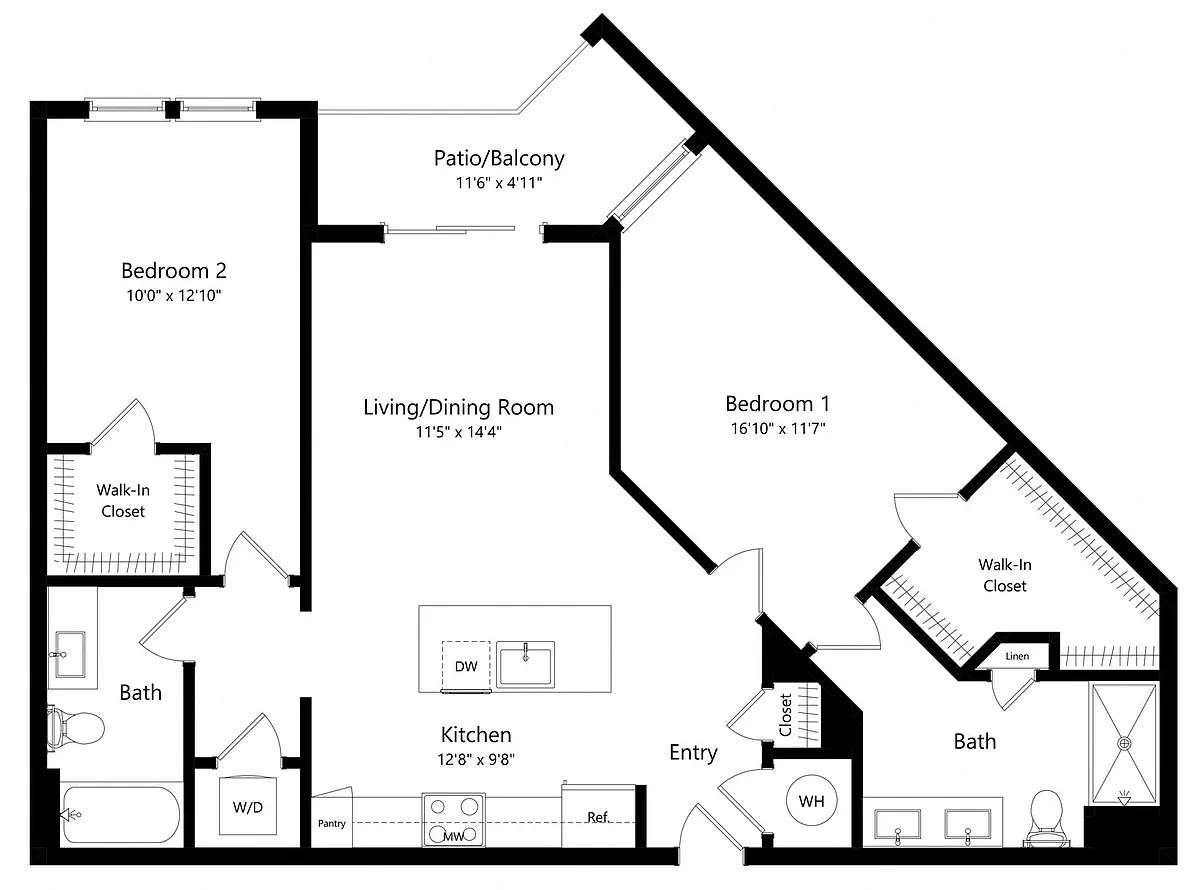 Floor plan B2