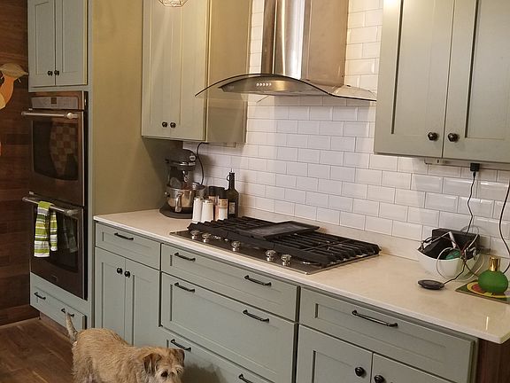 gas cook top kitchen