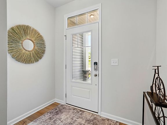 Foyer and front entry