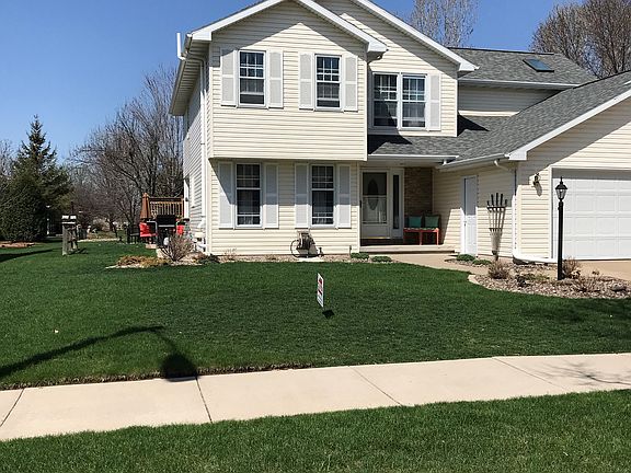 Front of house and side yard