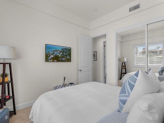 One of two guest rooms (one not pictured) Bed and side tables can stay with lease