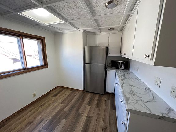 Kitchen. Large enough to have an island or small dinette.