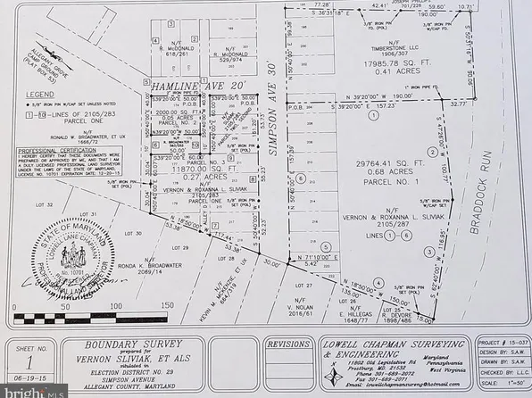 Simpson Ave, Cumberland, MD 21502