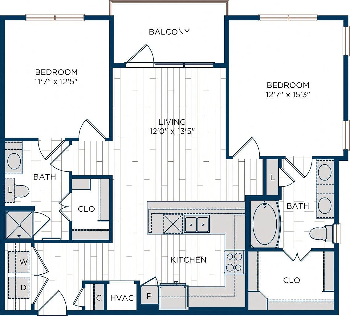 Floor plan B32