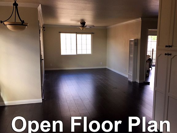 Open floor plan